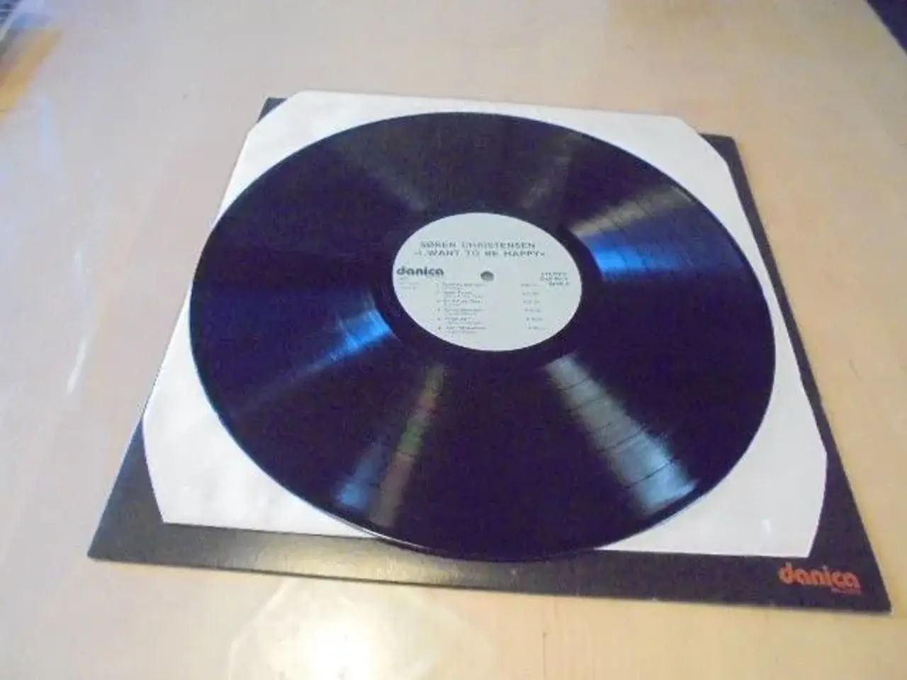 Billede 3 - LP - Søren Christensen - I want to be Happy