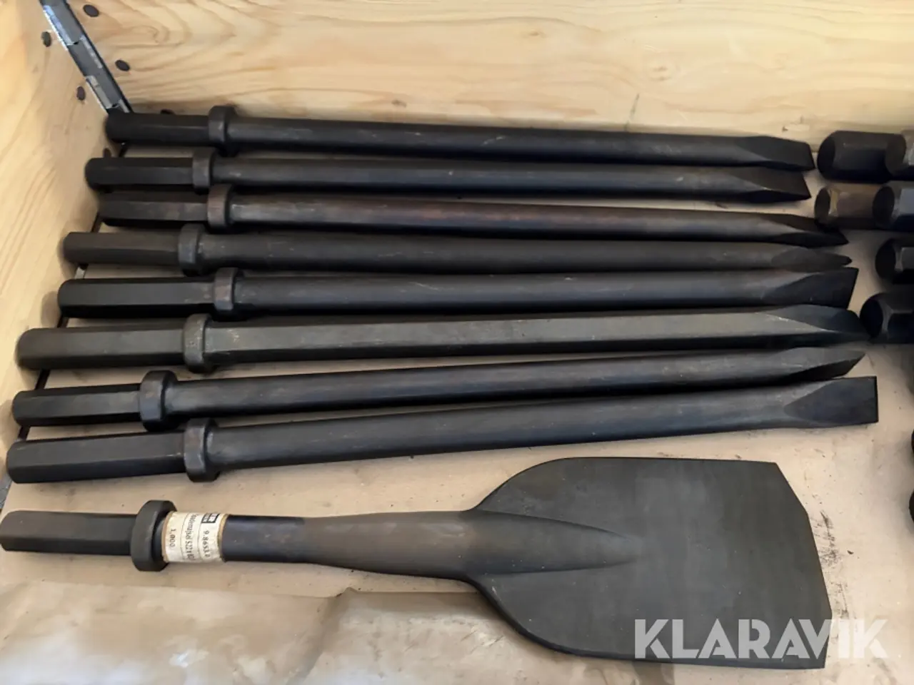 Billede 8 - Mejsler til borehammer - ca 40 styks