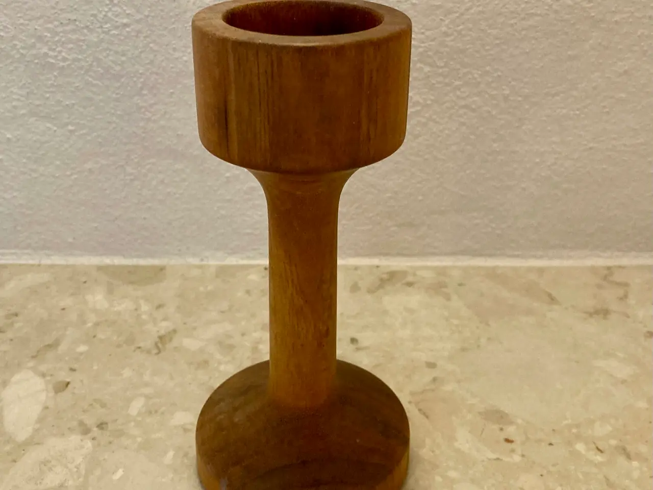 Billede 2 - 1960’er Teak lysestage. Dansk