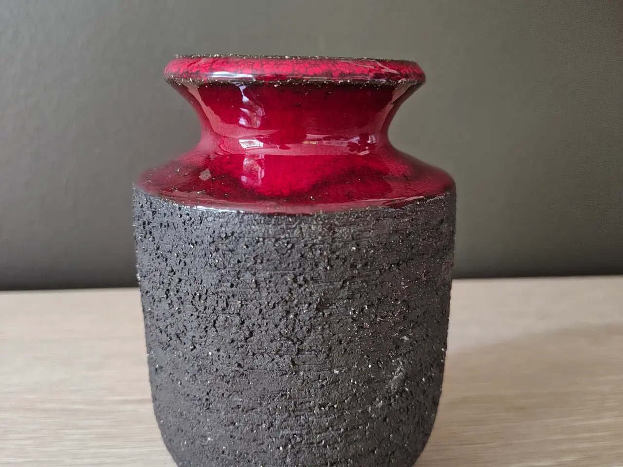 Billede 3 - Flot løvemose keramik vase