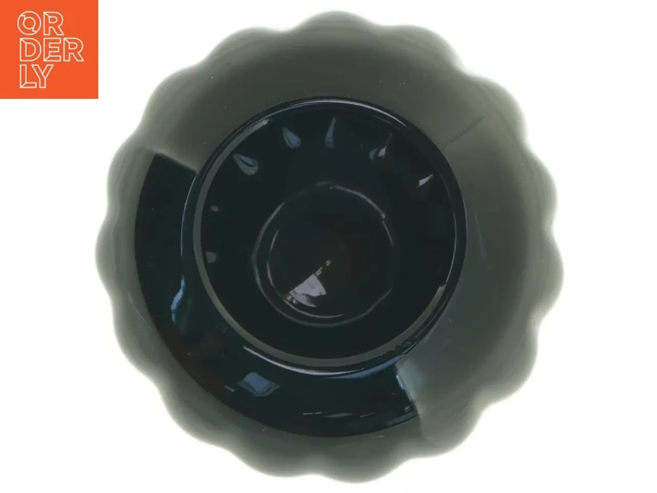 Billede 6 - Sort keramik vase (str. 13 x 10 cm)