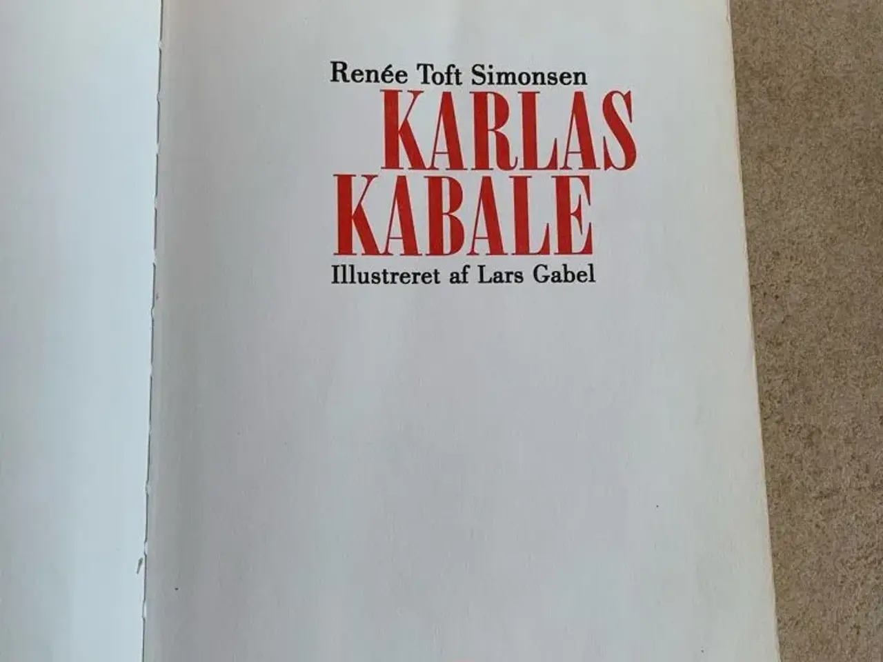 Billede 5 - Karlas kabale bog