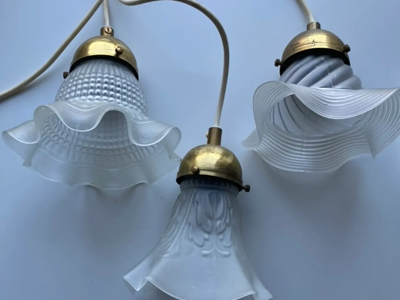 Billede 1 - 3 fine gamle antikke lamper