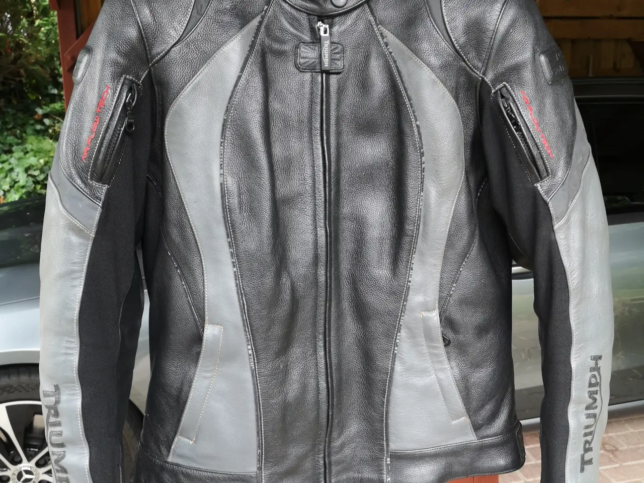 Billede 1 - Triumph læder motorcykeljakke