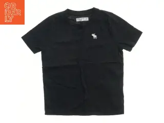 Sort T-shirt til børn fra Abercrombie (str. 122)