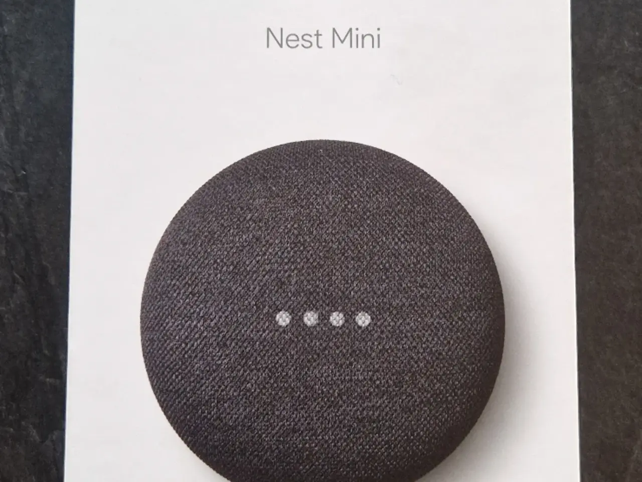 Billede 1 - Google nest mini, Fuldstændig som ny (mørk)
