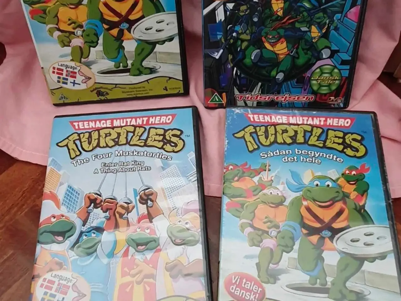Billede 1 - Ninja turtels dvd film  4 stk