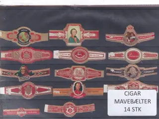 Cigarmavebælter - 14 Stk.