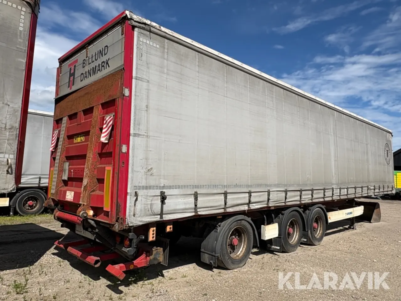 Billede 4 - Trailer Krone SD med presseningsopbygning