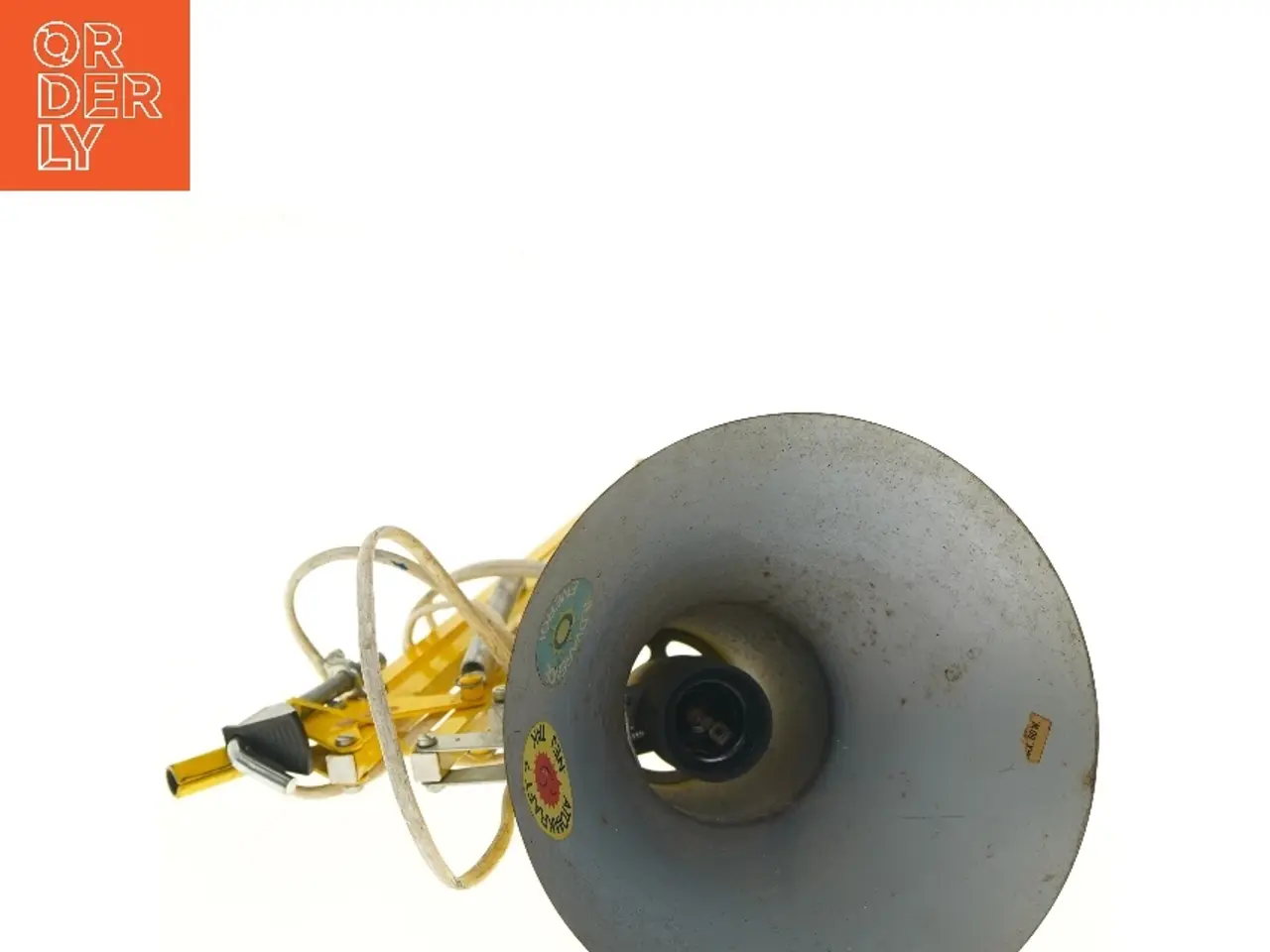 Billede 4 - Gul arkitektlampe (str. 55 cm)