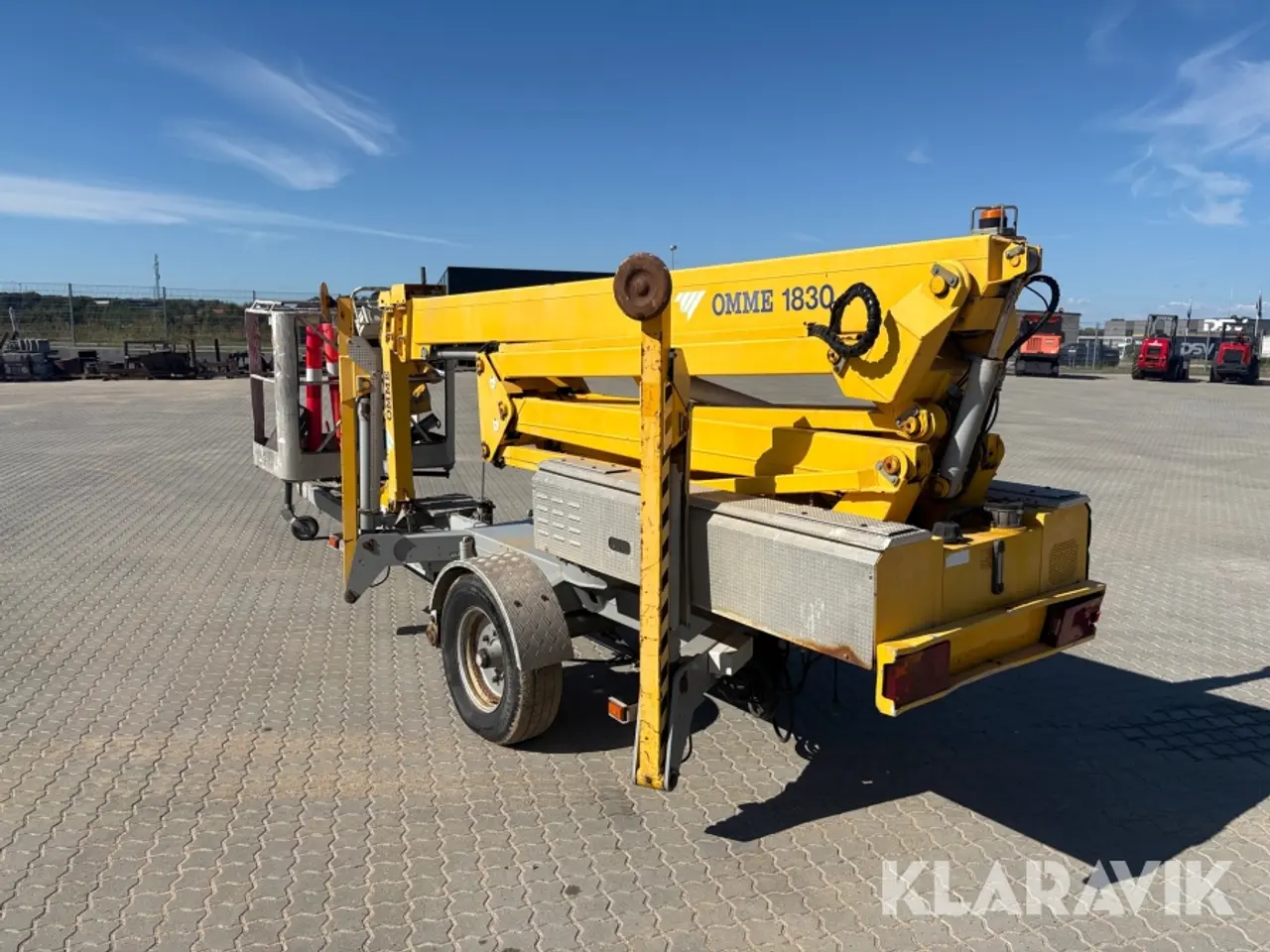 Billede 3 - Knækarm-trailerlift Omme 1830EBZX