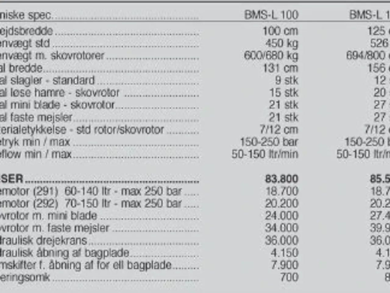 Billede 3 - Seppi BMS-L 100 cm