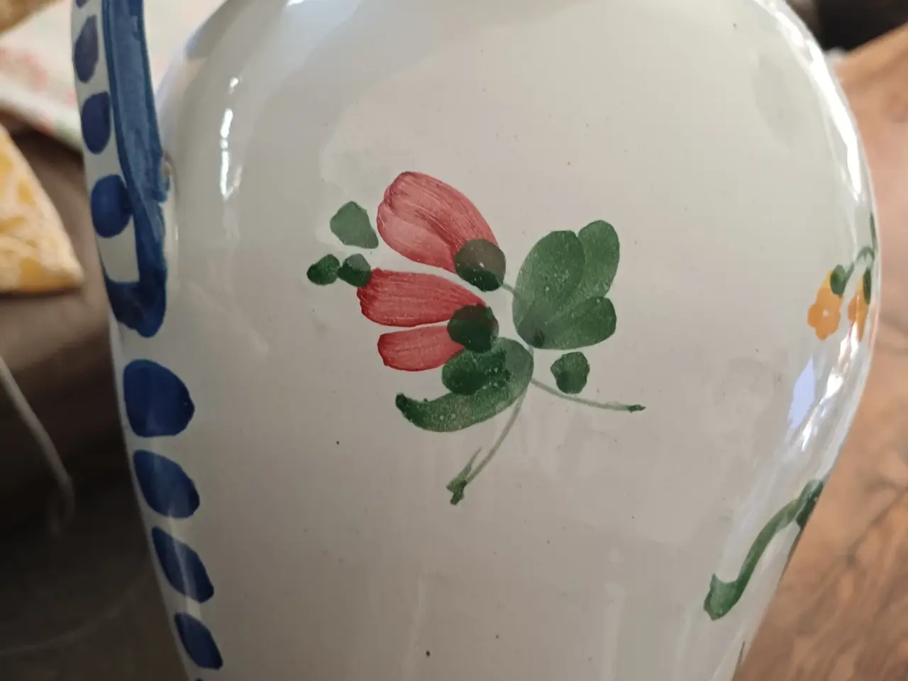Billede 7 - Italiensk blomse vase/kande