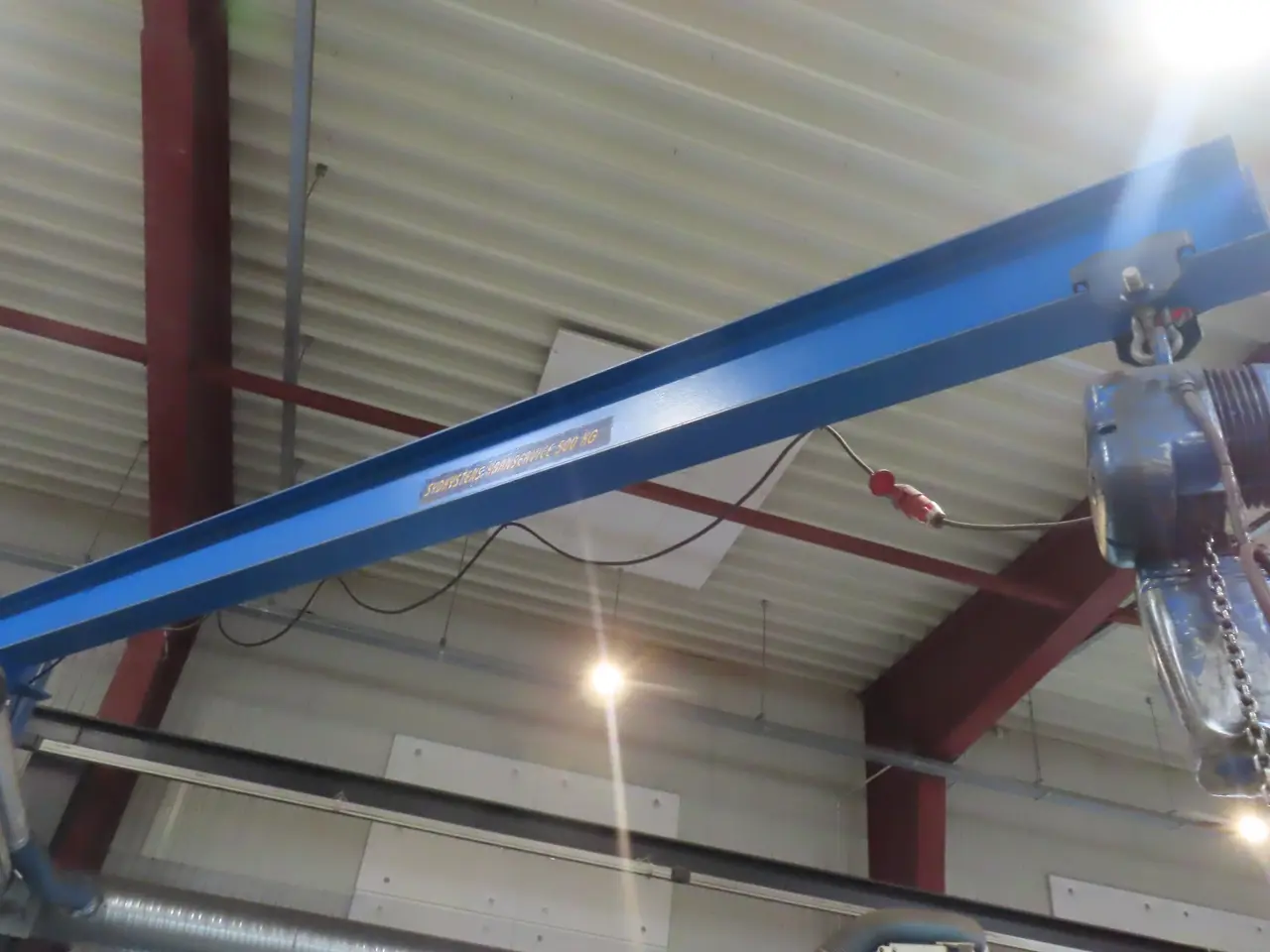 Billede 2 - Søjlesvingkran DEMAG 500 kg