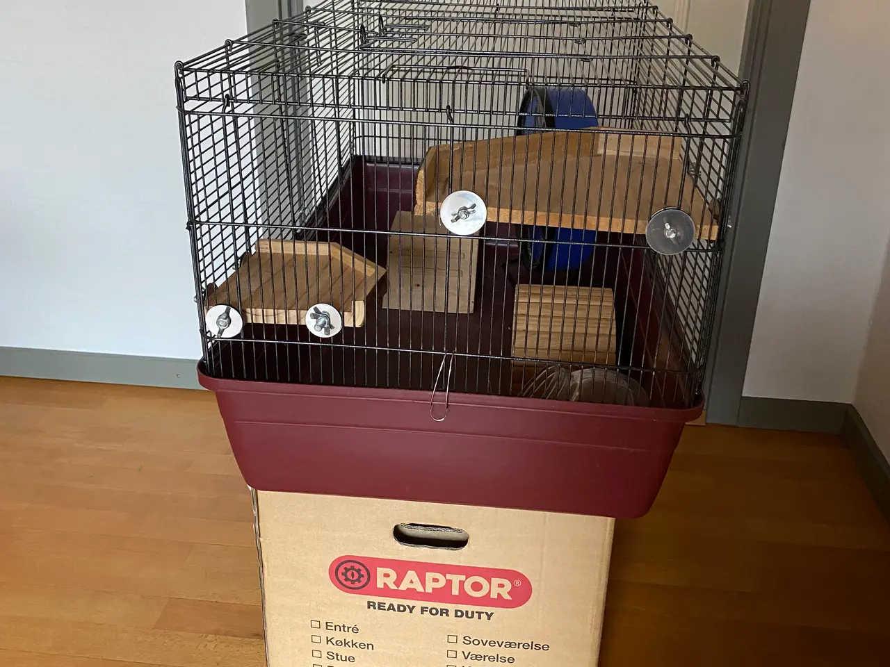 Billede 3 - Hamsterbur med tilbehør