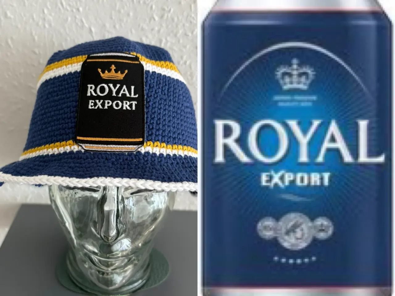 Billede 2 - Hæklet Royal Export bøllehat