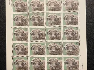 Færøerne helark afa 36 - Postfriske