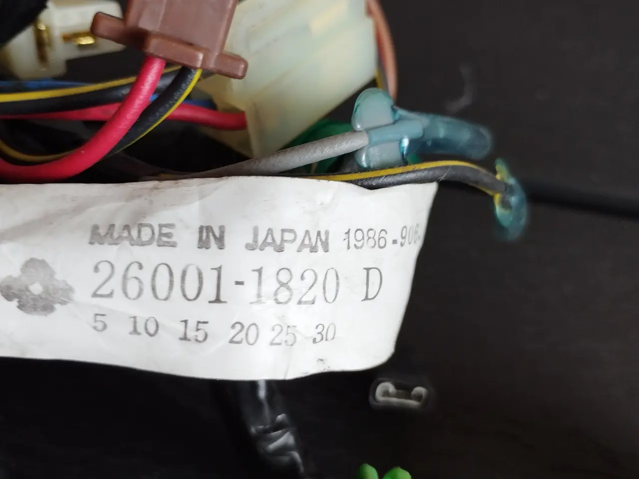 Billede 2 - Ledningsnet Kawasaki GPX 750 1987 ( %)