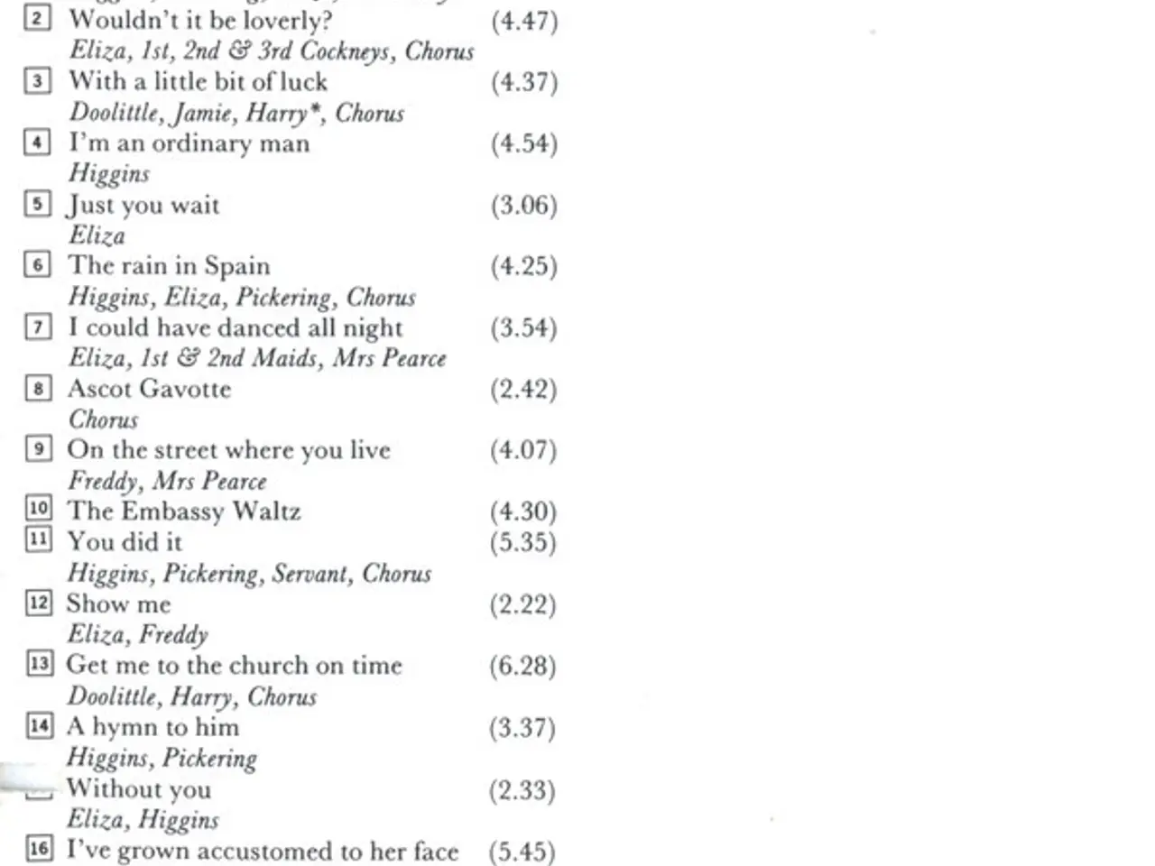 Billede 8 - Lerner – My Fair Lady – CD