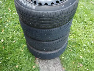 Sommerdæk på stålfælge