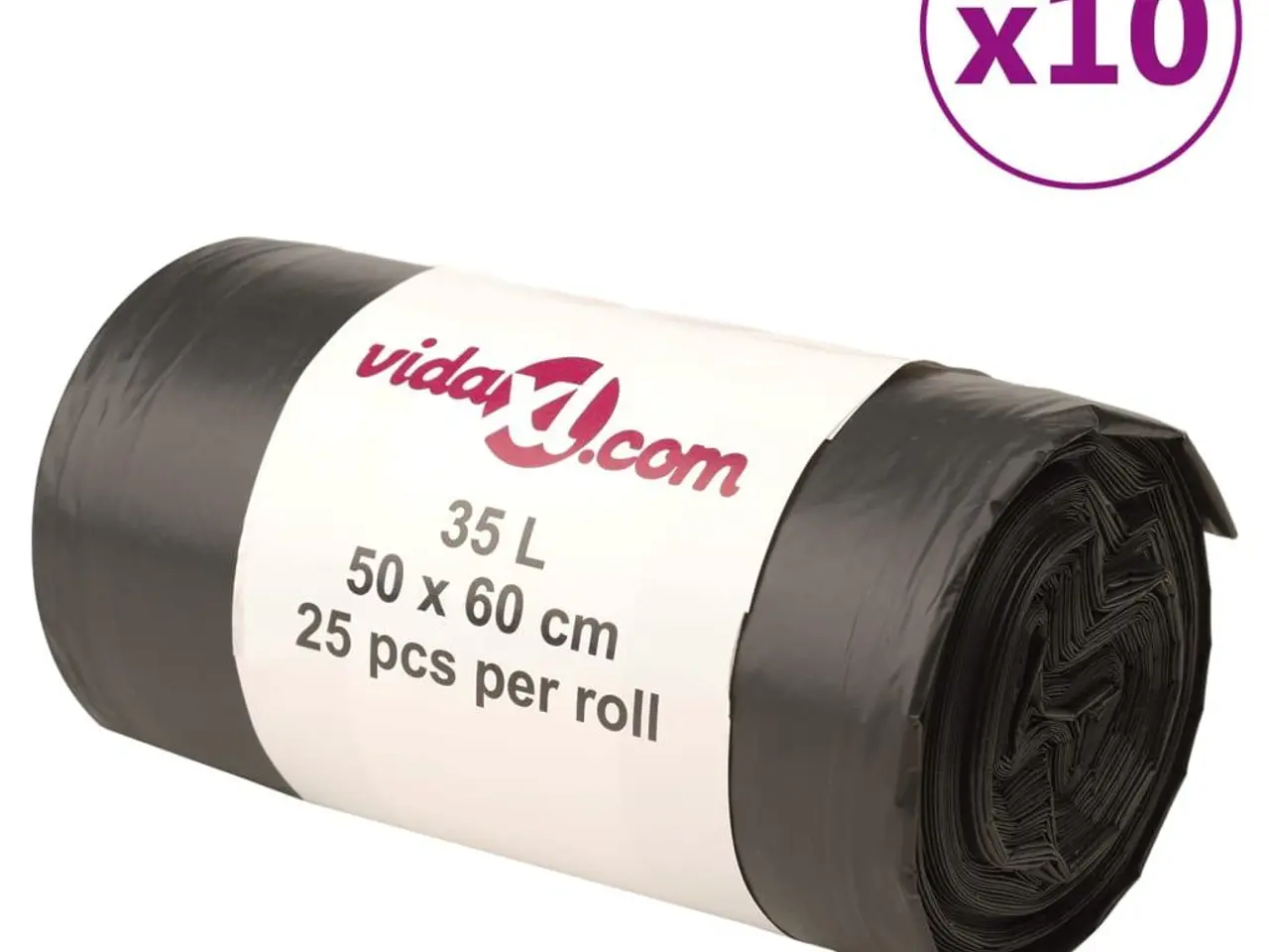 Billede 1 - Affaldsposer 35 l - sort, 250 stk.