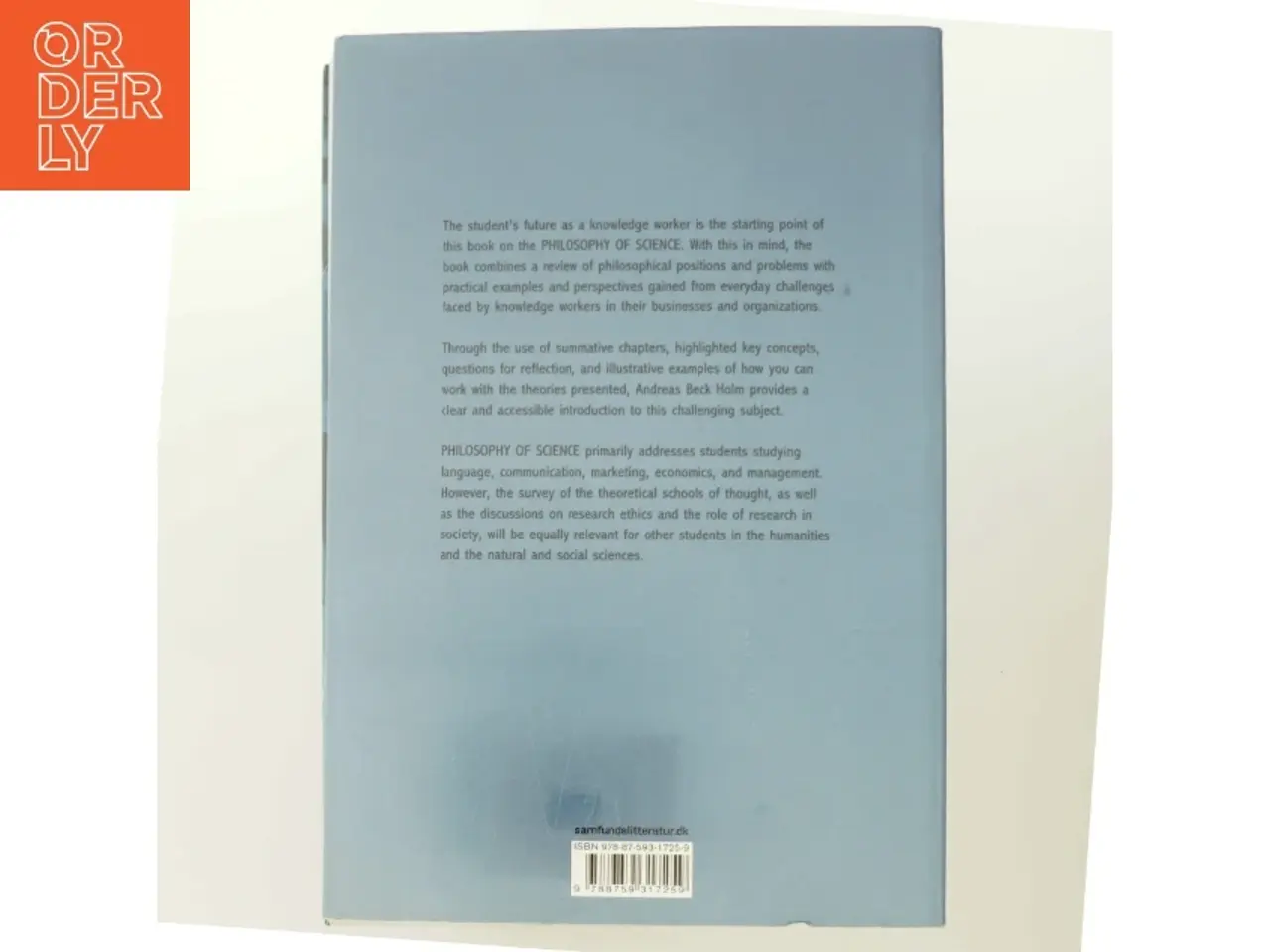 Billede 3 - Philosophy of science : an introduction for future knowledge workers af Andreas Beck Holm (Bog)