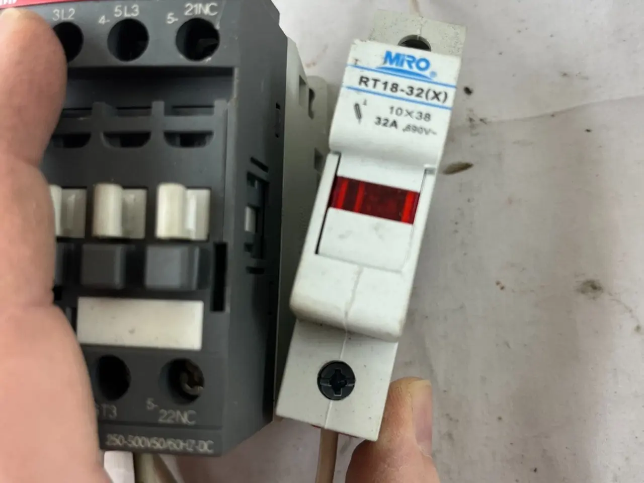 Billede 6 - ABB AF12-30-01-14 kontaktor 12A 3P 250–500V AC/DC