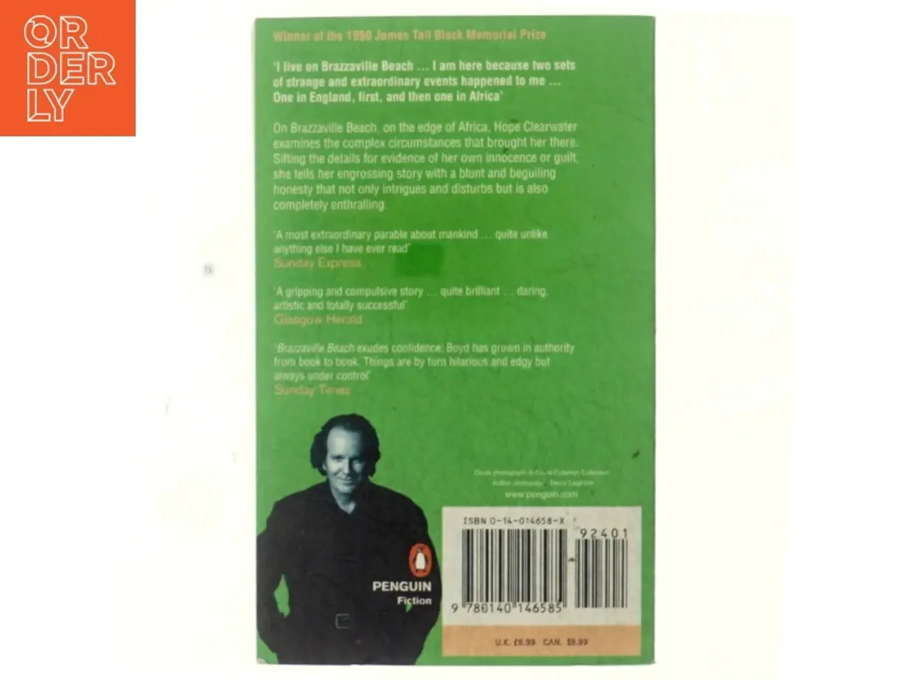 Billede 3 - Brazzaville Beach : a novel af William Boyd (Bog)
