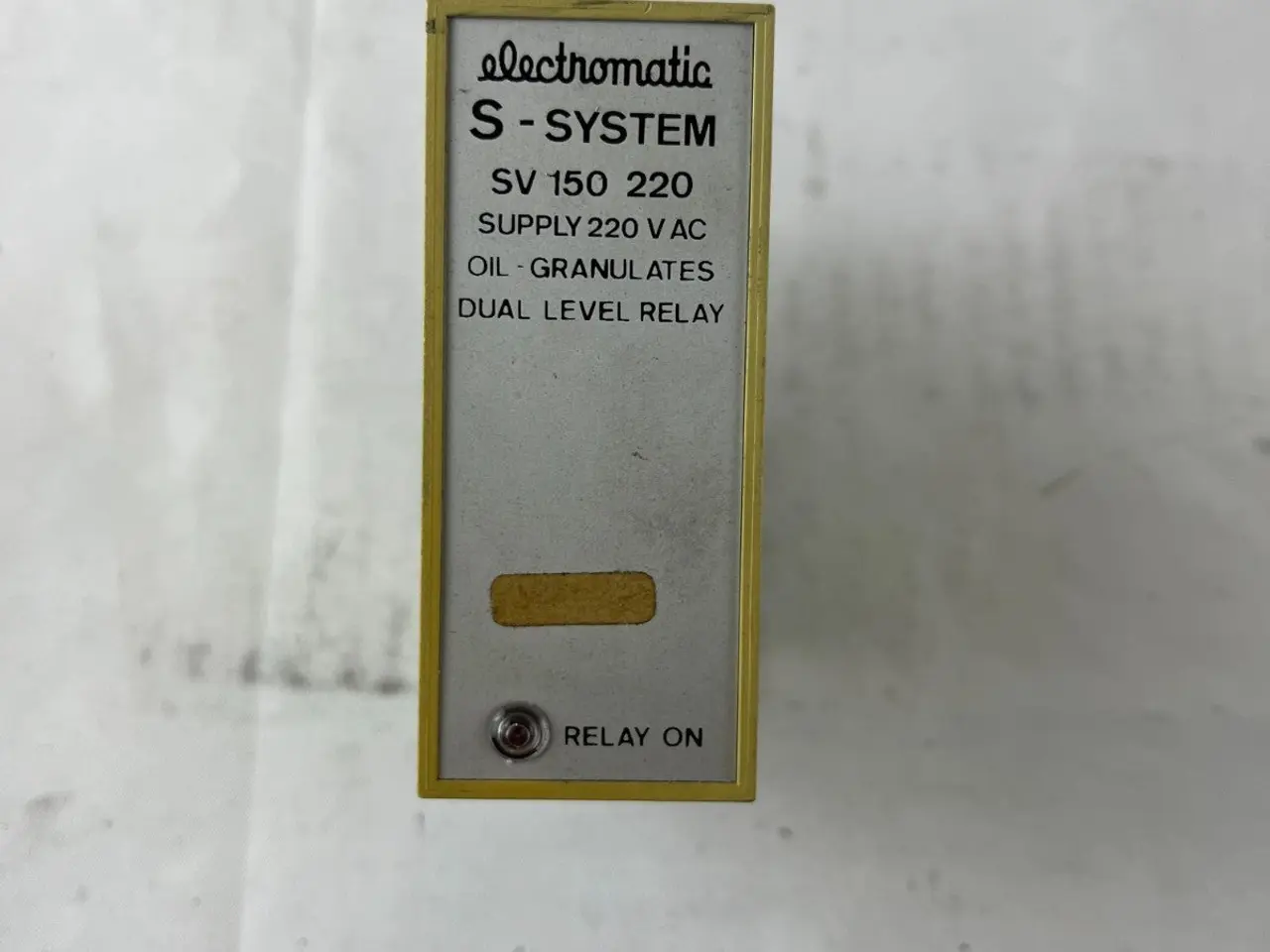 Billede 2 - Electromatic SV150 220 Dual Level Control relæ