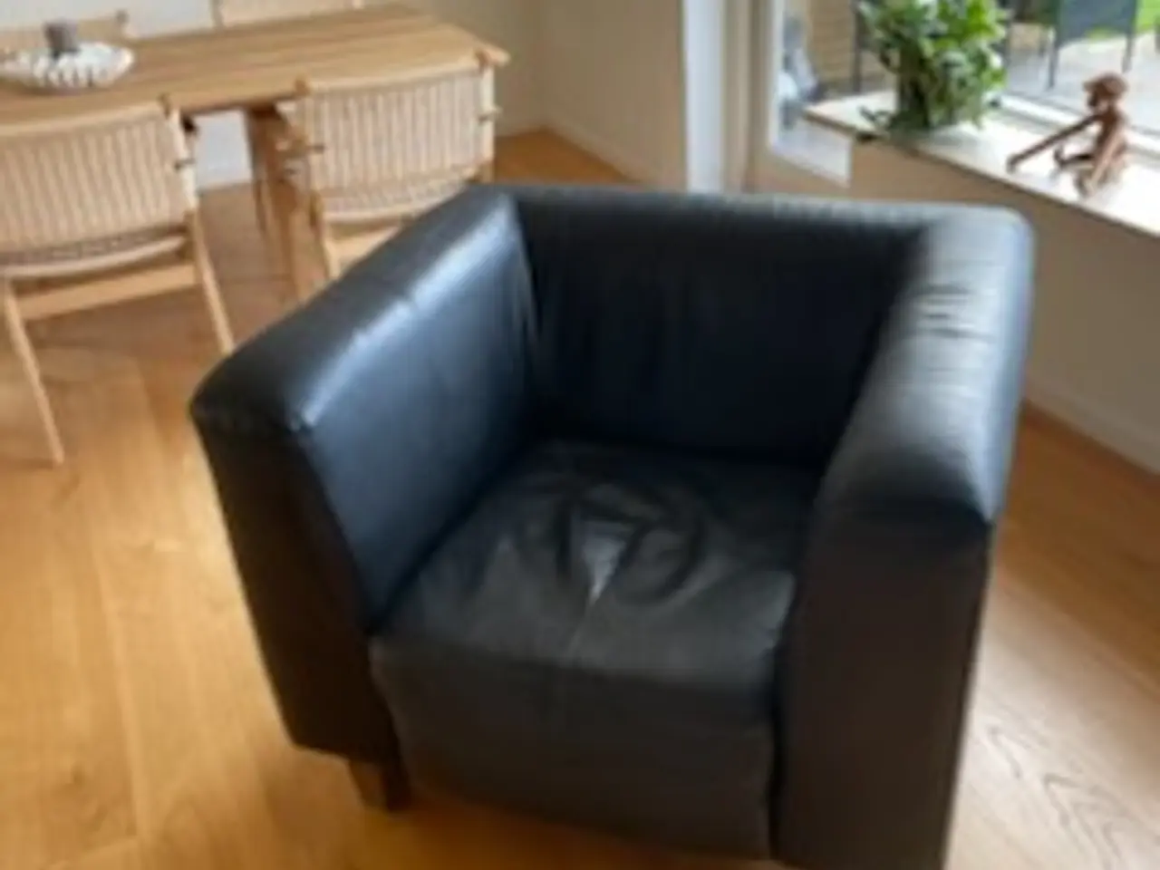 Billede 6 - 3 Personers sofa og stol i læder