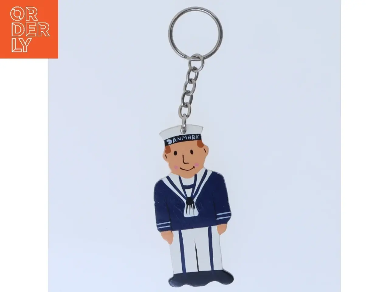 Billede 2 - Nøglering med maritim figur (str. 12,5 cm)