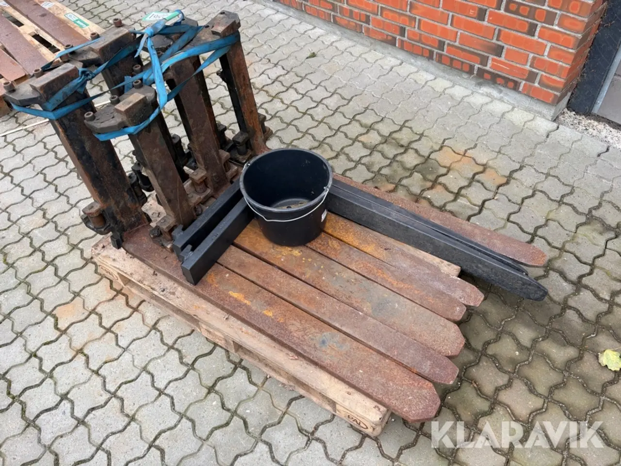 Billede 2 - Pallegafler ELM - 4 sæt