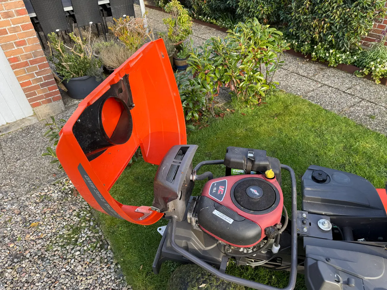 Billede 5 - *SOLGT* Husqvarna R16C AWD knækstyret havetraktor 