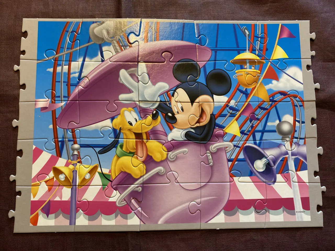 Billede 1 - Puslespil fra Disney mm træpuslespil