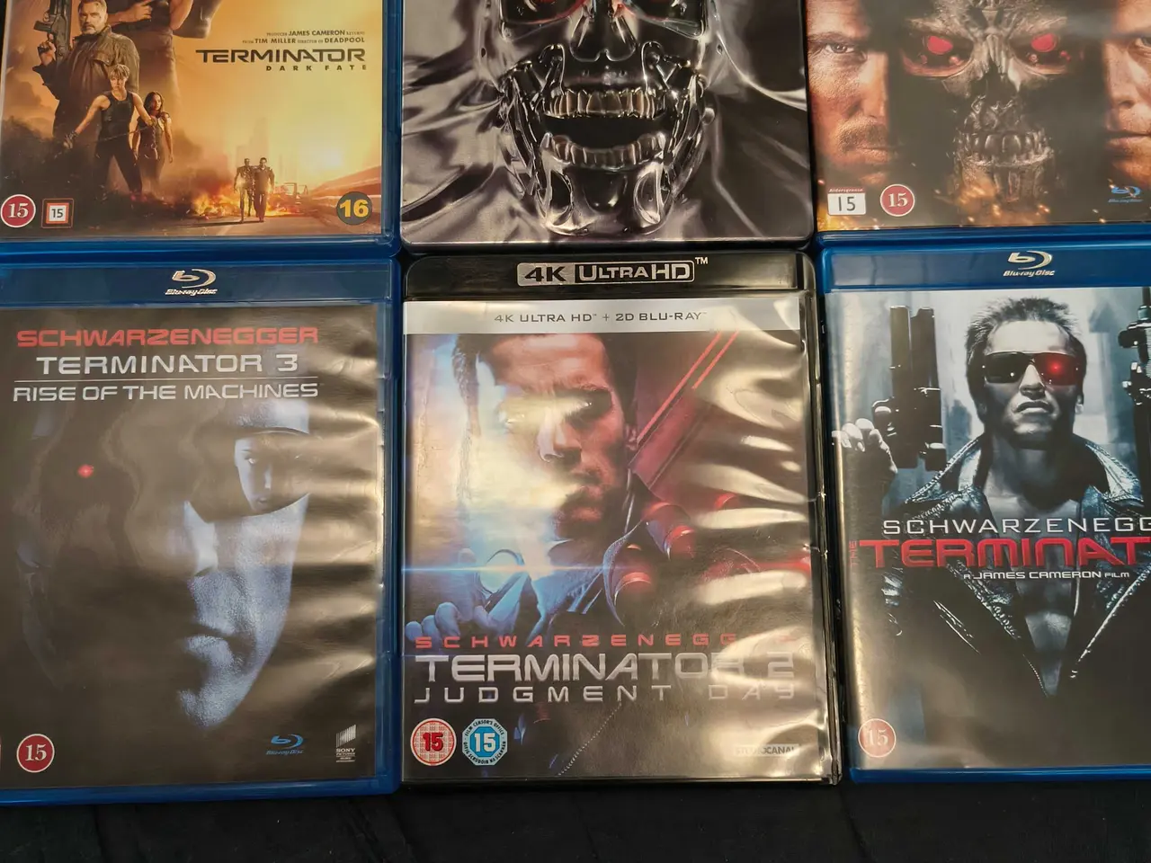 Billede 1 - Terminator 1-6 den komplette filmsamling