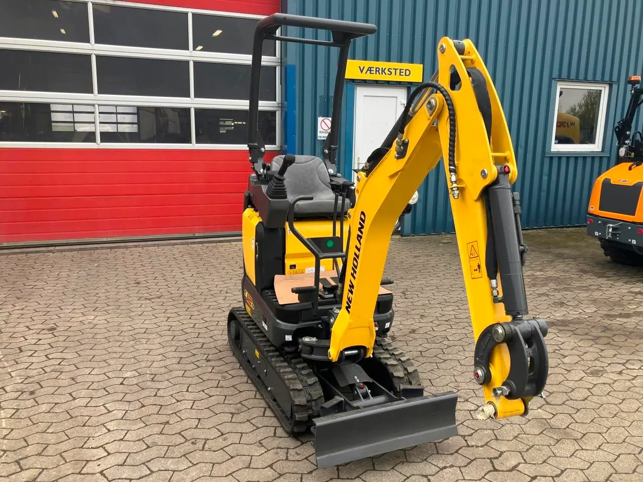 Billede 1 - New Holland E12D Roll-bar minigraver