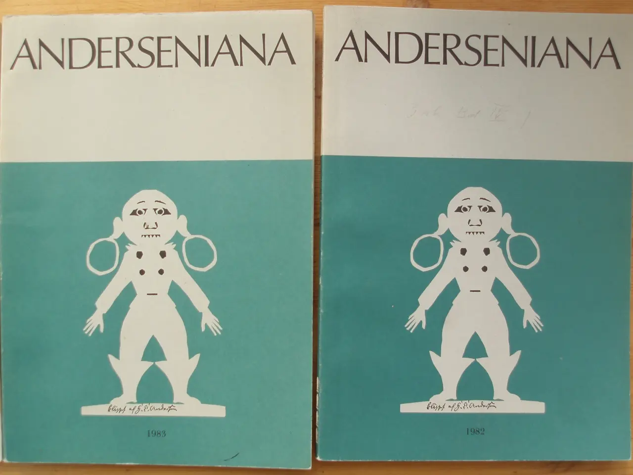 Billede 4 - Anderseniana, H C Andersens Hus årbøger