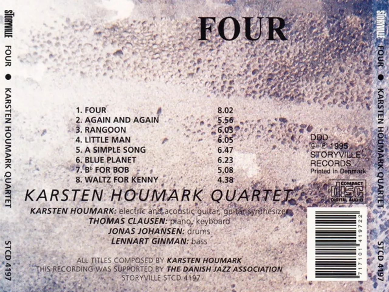 Billede 2 - Karsten Houmark Quartet – Four – CD