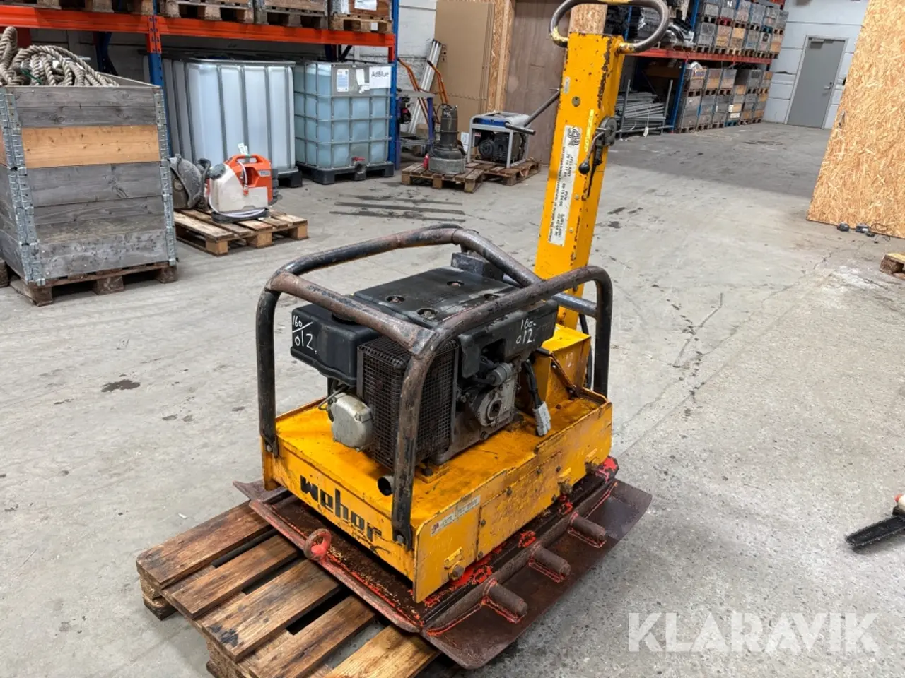 Billede 1 - Pladevibrator Weber TC 70 SE