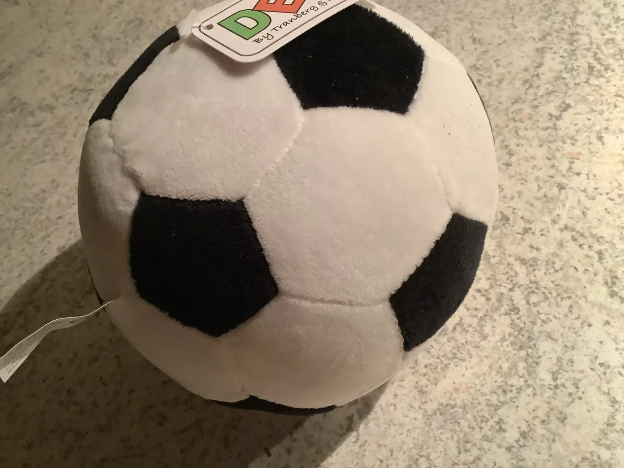 Billede 1 - Helt ny skøn plys fodbold