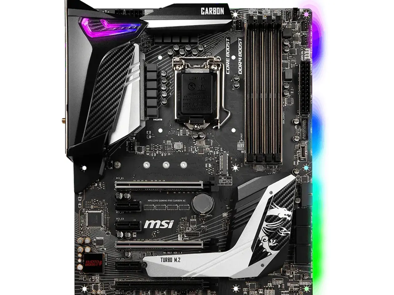 Billede 2 - MSI MPG Z390 Gaming Pro Carbon AC