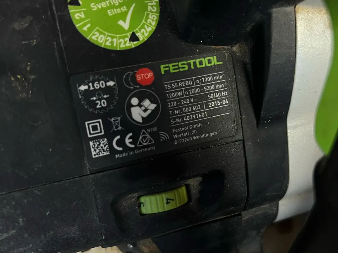 Billede 3 - Festool TS 55 REBQ dyksav