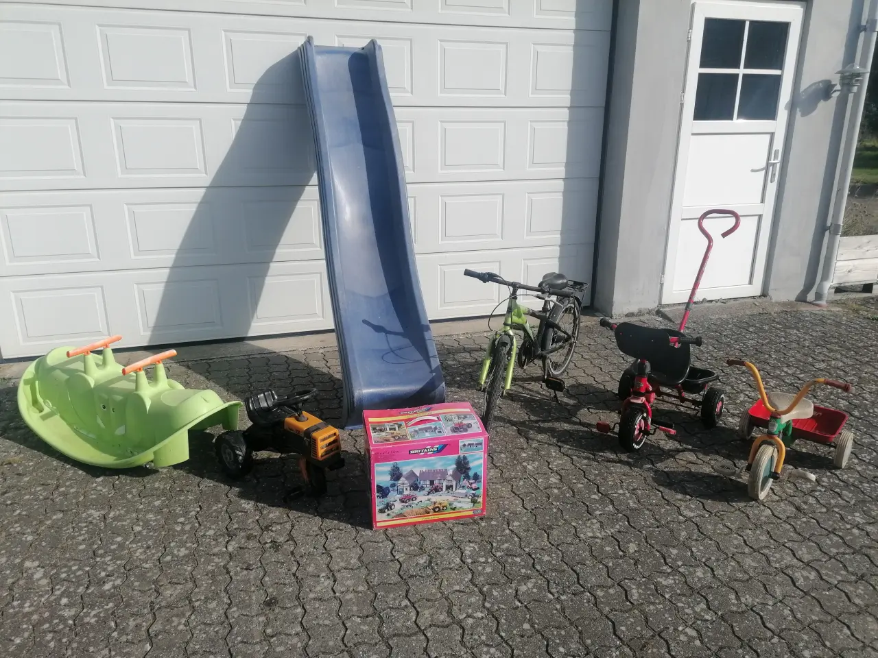 Billede 1 - Legetøj , Rutchebane , Vippedyr , 3 Hjulet, Cykel