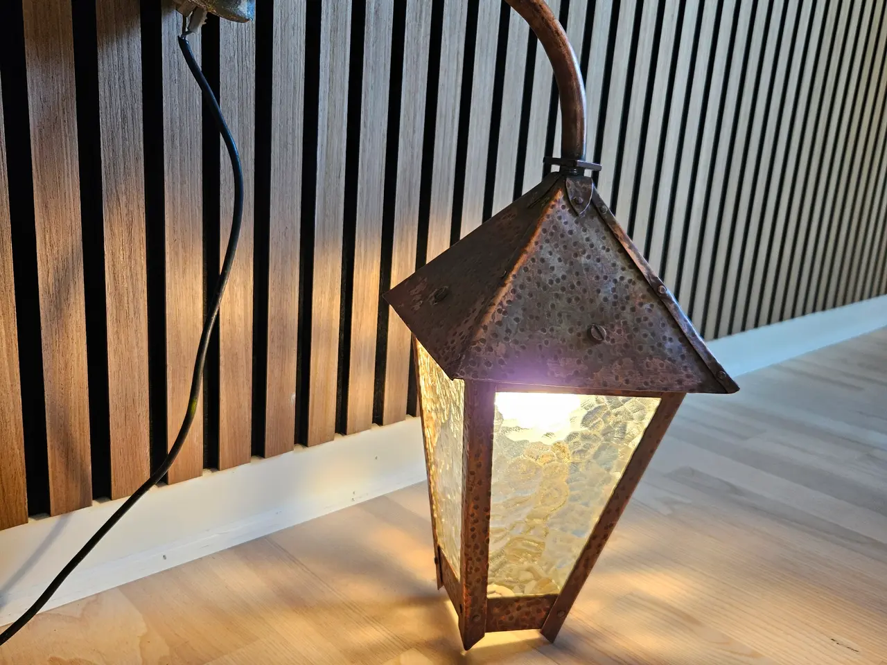 Billede 2 - Kobber lampe