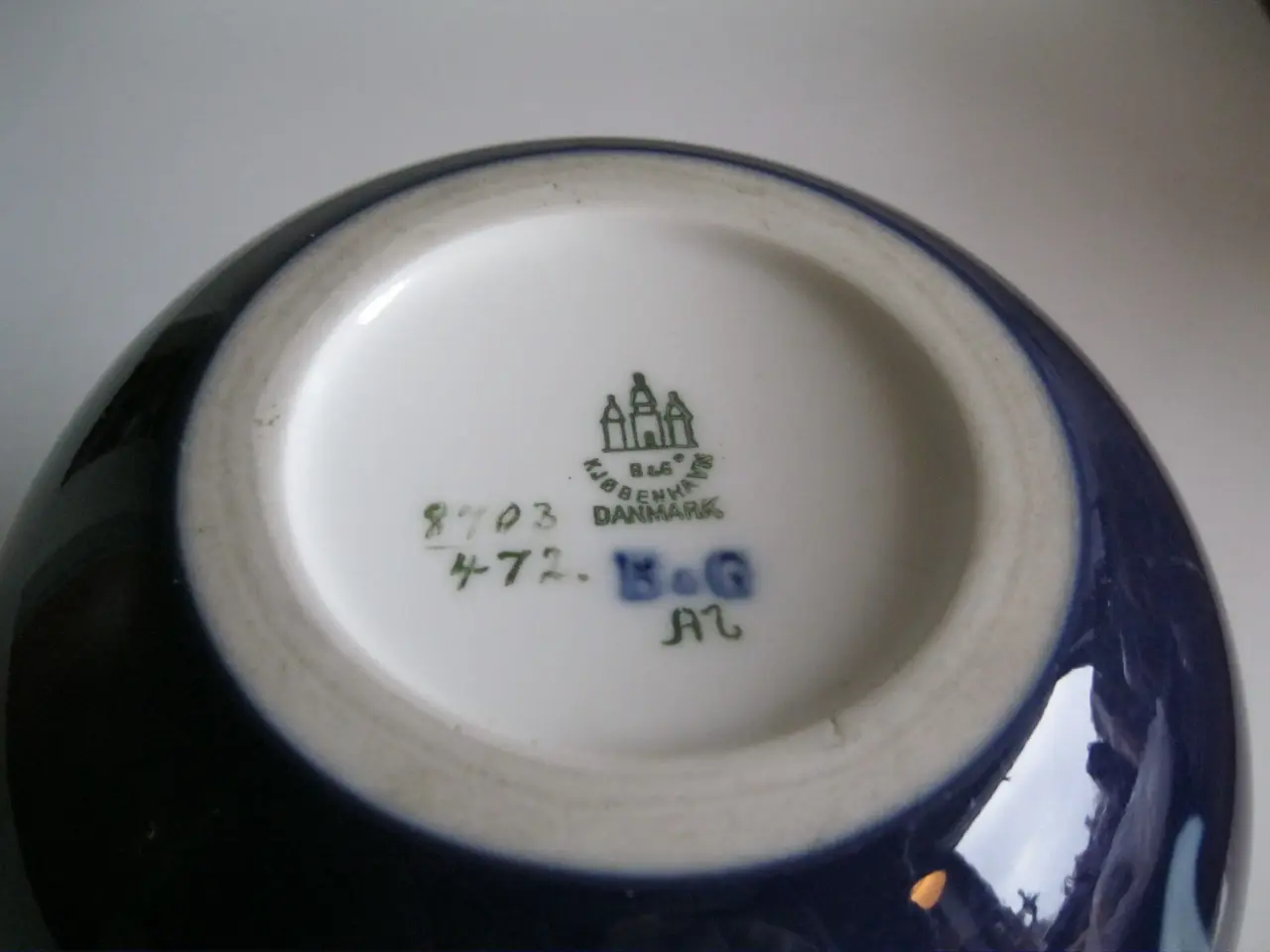 Billede 2 - Antik B&G vase art nouveau 1915-1947 med signatur