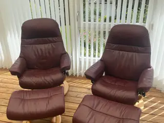 Gode Stressless stole sælges