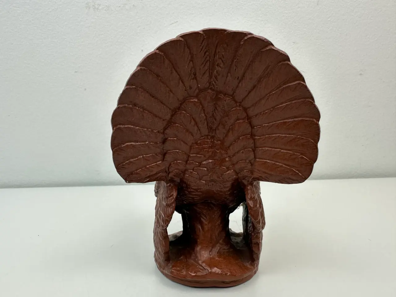 Billede 5 - Flot kalkun træfigur / træskulptur