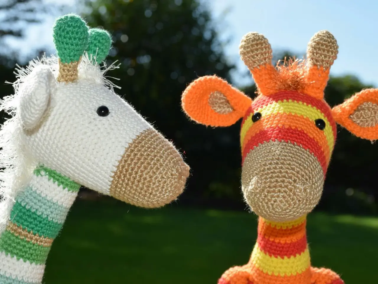 Billede 2 - Hæklede giraffer