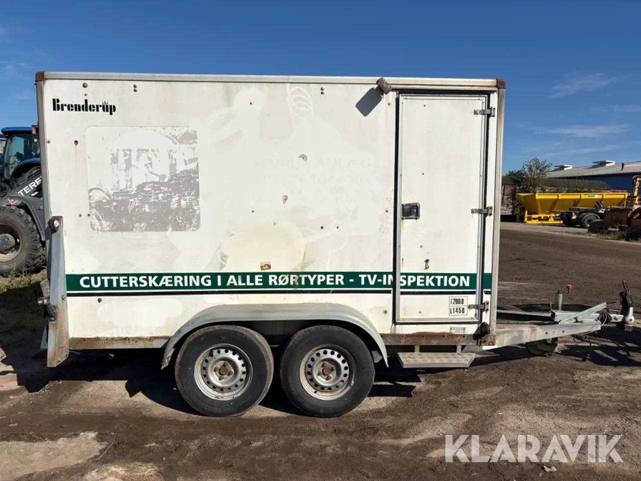 Billede 4 - Lukket trailer Brenderup