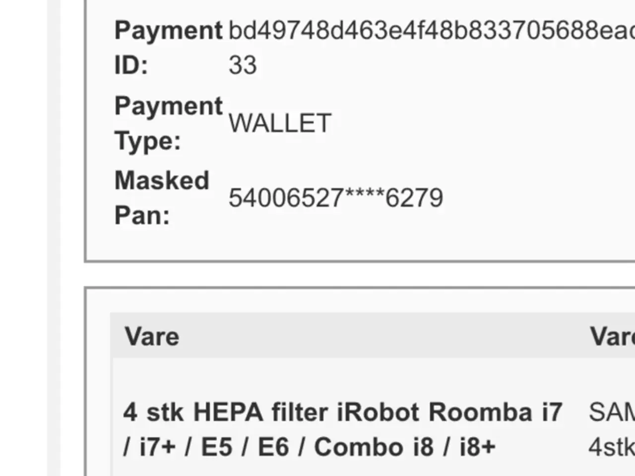 Billede 2 - Filter til iRobot i7